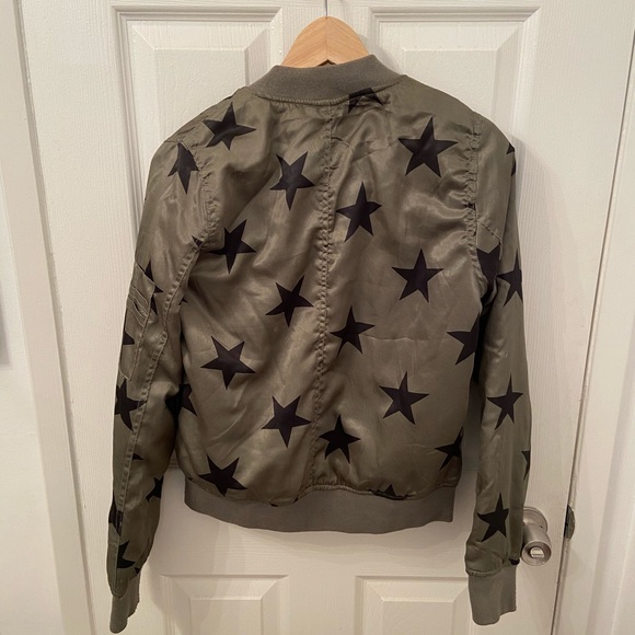 Rue 21 Star bomber jacket - Picture 2 of 3